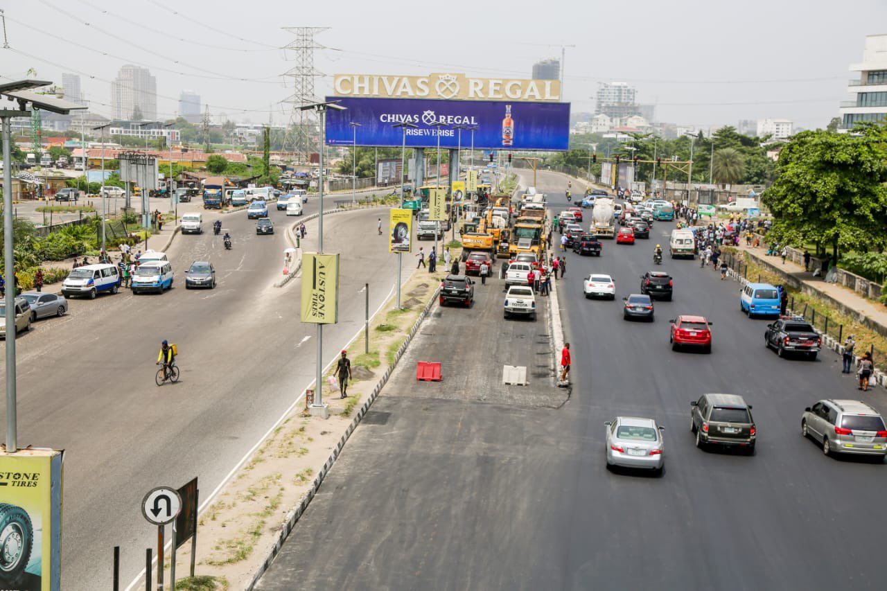 Lagos completes rehabilitation of Chevron–Admiralty stretch of Lekki–Ajah road