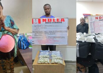 NDLEA arrests Milan-bound passenger for ingesting 82 wraps of cocaine at Kano airport 