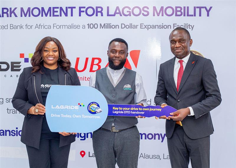 Lagride deploys new vehicles under UBA-financed $100m drive-to-own scheme