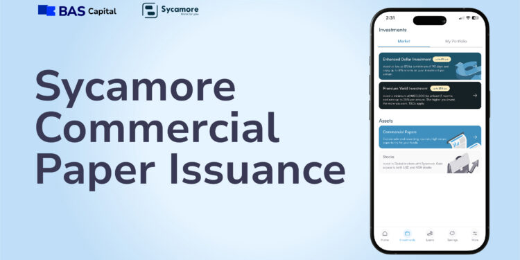 BAS Capital leads N20 billion program commercial paper issuance for Sycamore Integrated Solutions 