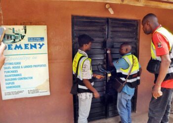 Lagos seals non-LASRERA certified estate agent office in Ikorodu