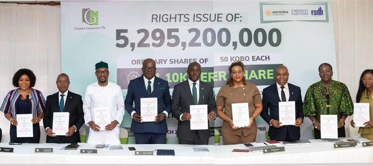 Guinea Insurance opens N5.8 billion Rights Issue to boost capital base