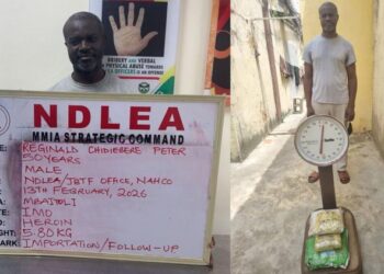 NDLEA arrests wanted drug kingpin after 13 years in hiding