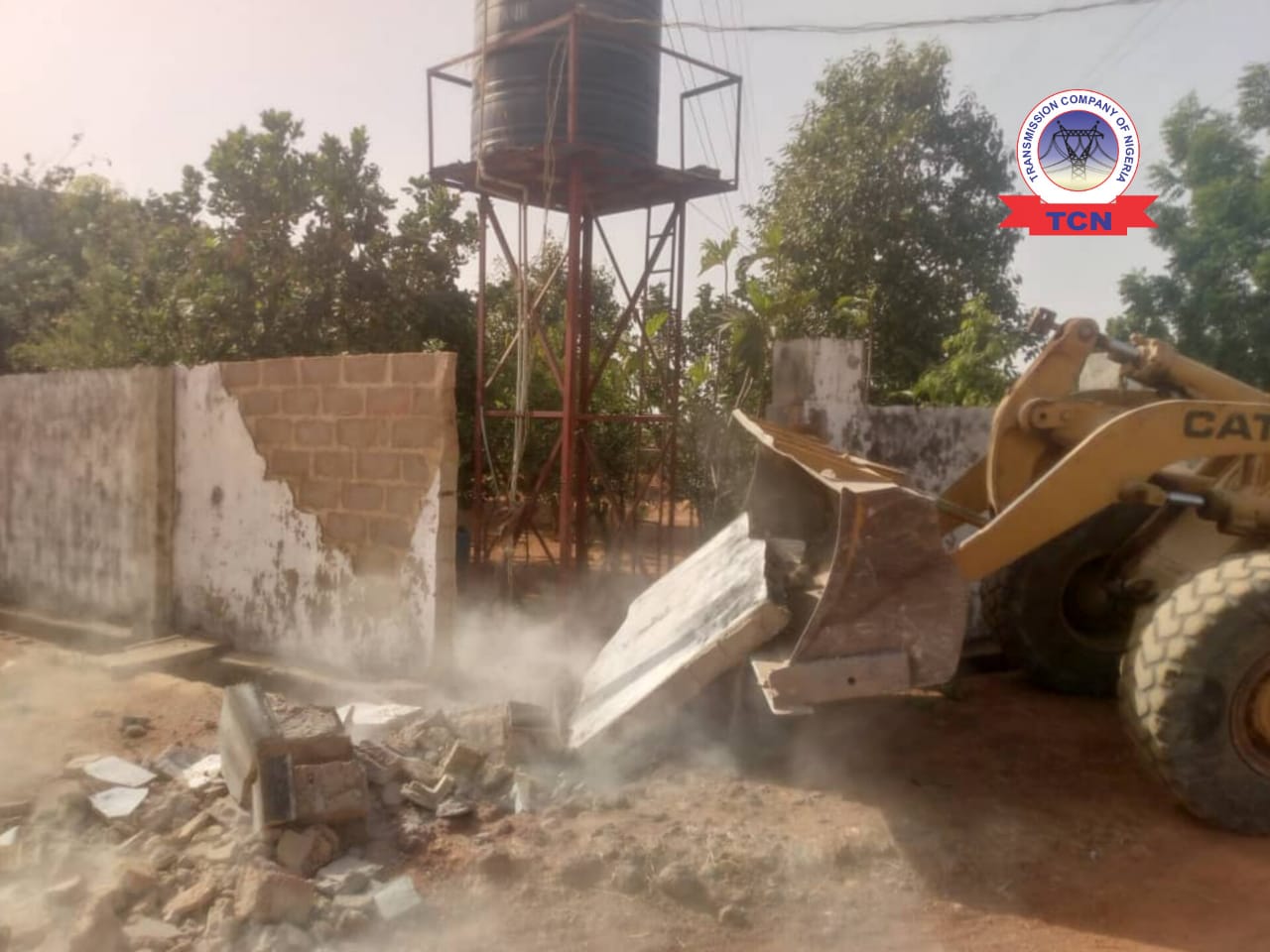 TCN demolishes houses, commercial structures for power project in Kaduna