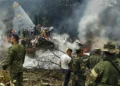 Colombia air force plane crash kills at least 66 near Puerto Leguízamo 