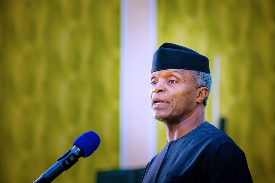 Former Vice President Osinbajo appointed Senior Advisor for Africa CDC  