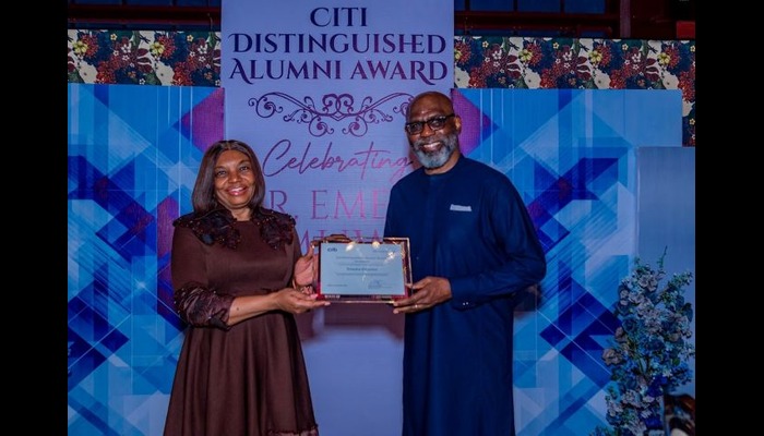 Former Citi Nigeria Chief Emeka Emuwa Receives Prestigious Citi Distinguished Alumni Award
