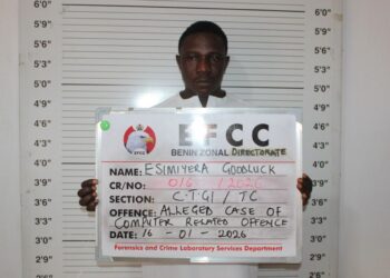 Court Jails Goodluck Ejimiyare five years for recruiting teenagers into ‘Yahoo school’