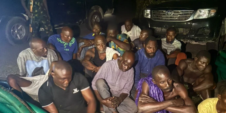 Army arrests 15 over attempt to siphon crude from Dangote Refinery supply vessel 