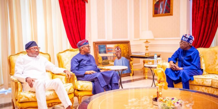 Otedola, Dangote meet Tinubu during Easter to discuss economy