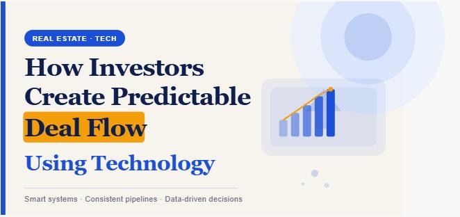 How Investors Create Predictable Deal  Flow Using Technology