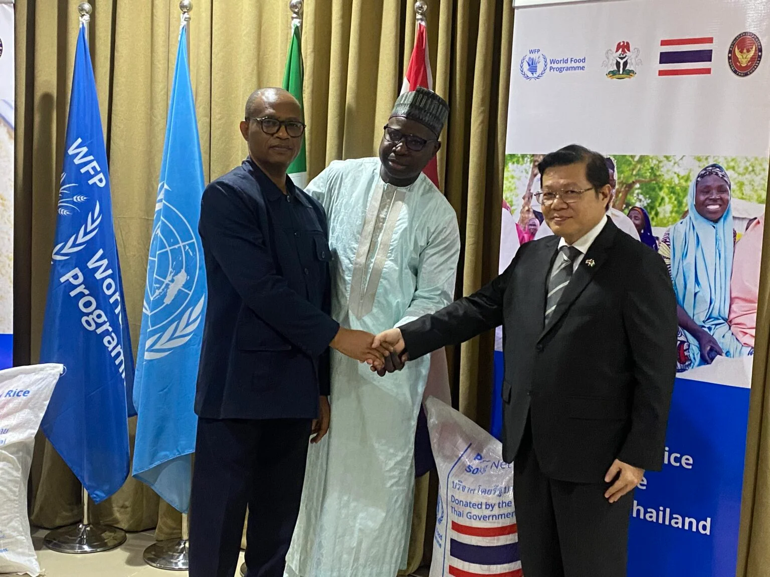 Thailand donates $22,000 worth of rice to tackle food insecurity in Nigeria  