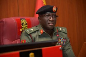 Army Chief tasks Nigerian banks on tracking terror funds, illicit financial flows