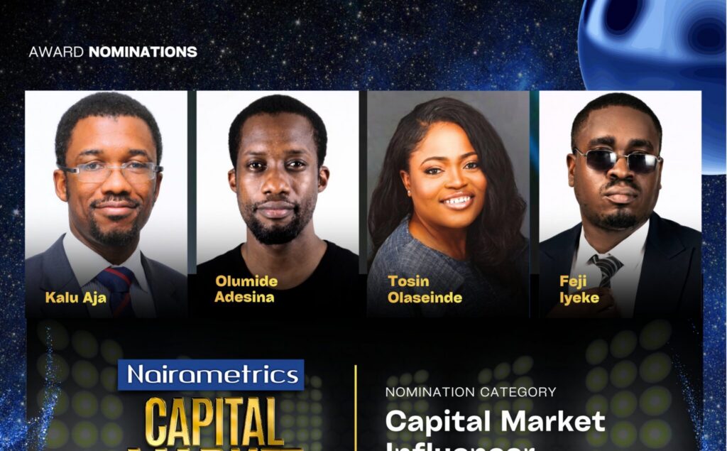Nairametrics announces nominees for Capital Market Influencer of the Year award